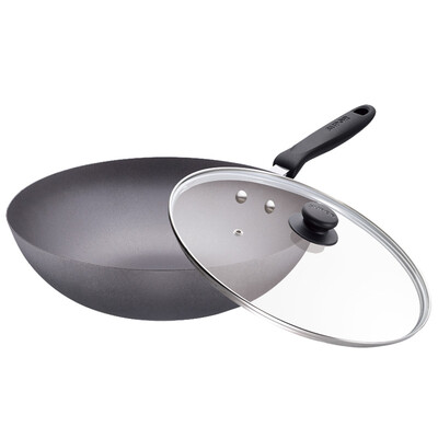 

Jingdong Supermarket Supor home traditional iron wok pot of iron pan cast iron pot gas gas induction cooker general FC30E