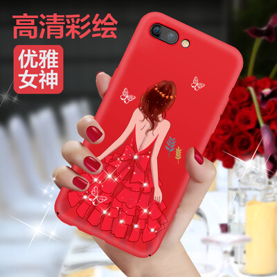 

Mo Fan oppor11 mobile phone shell oppo r11t protective sleeve female models all-inclusive drop solid shell three-dimensional embossed personality new creative Hongyue