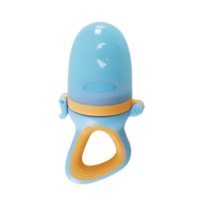 

Aing love sound baby fruit&vegetable bite bag baby food supplement trainer bite music food supplement food supplement trainer teether molar ring - orange