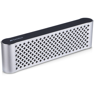 

Landscape (SANSUI) T17 Wireless Bluetooth Speaker Mobile Card Portable Mini Small Audio Subwoofer Storm Silver