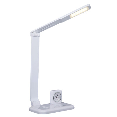 

Guangbo LED table lamp with clock learning supplies office supplies white NC9884