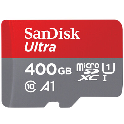 

SanDisk A1 400GB read speed 100MB / s Extreme high speed mobile MicroSDXC UHS-I memory card TF card