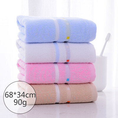 

Cntomlv 4 Pcs grace Cotton towel shads washcloth soft Water absorbent adult cotton couples wash face towel
