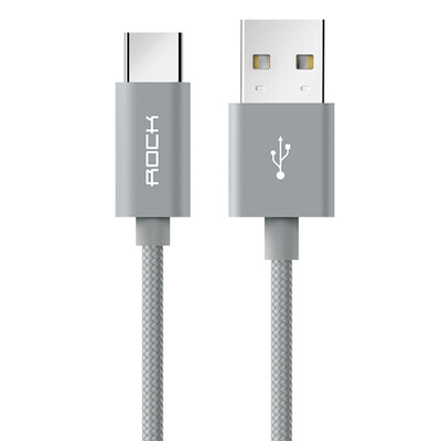 

ROCK Type-C Charging&Data Transfer Cable 2A 2m Gray
