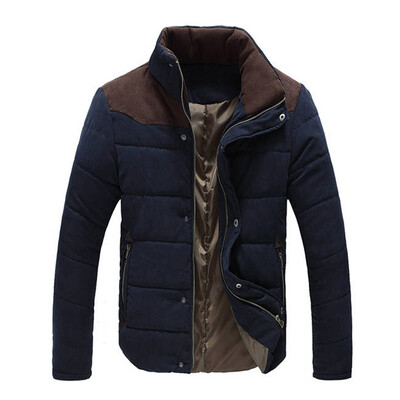 

New Jacket Men 2017 Hot Sale Thick High Quality Autumn Winter Warm Outwear Brand Coat Casual Solid Male Windbreak Jackets