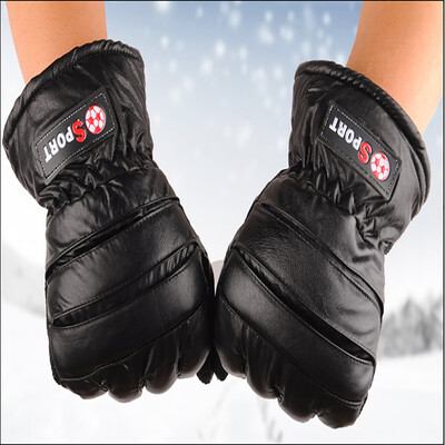 

2017 new men winter plus cashmere thick warm winter ride motorcycle gloves