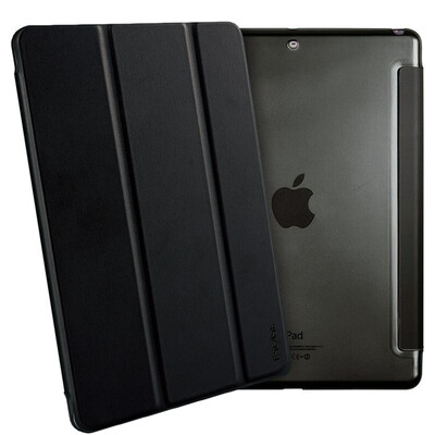 

ESCASE Apple Ipad воздуха / 5 защитное покрытие / оболочка таблетки ipad5 кожи кобуры с ключами тройной сна кронштейн оболочки элегантные черные палочки элегантные