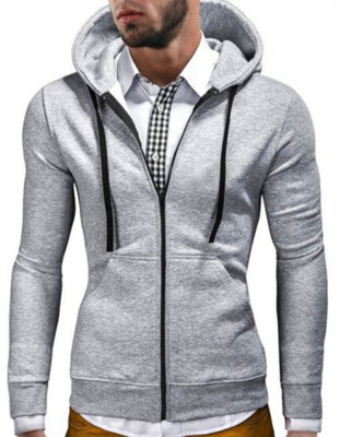 

2017 Hoodies Men Sudaderas Hombre Hip Hop Mens Brand Hooded Cardigan Hoodies Hoodie Sweatshirt Suit Slim Fit Men Hoody 3XL