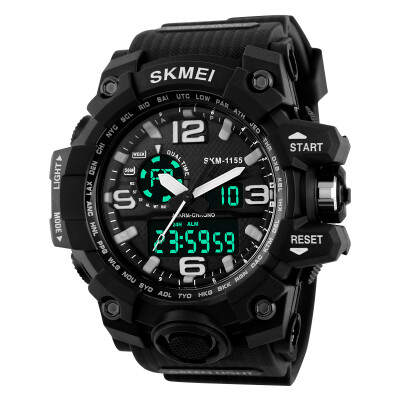 

новые skmei смотреть спорт кварцевые запястья мужчины mens аналого - цифровых для военных
