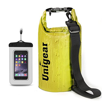 

5L 600D Dry Bag Sack, Waterproof Floating Dry Gear Bags for Boating, Kayaking, Fishing, Rafting, Swimming and Camping
