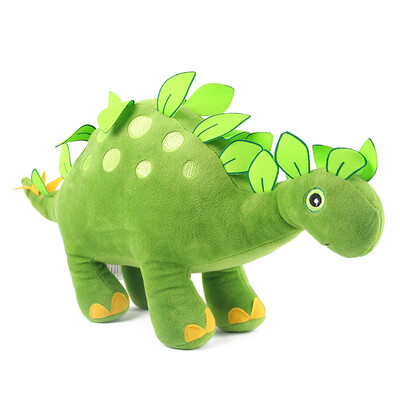 

Golden Creative dinosaur plush toy doll boy cartoon creative doll cloth doll child birthday gift stegosaurus standing 38cm