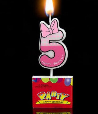 

Birthday Number Candles Cartoon Mouse Happy Birthday Candle Cake Cupcake Topper Party Decoration Supply