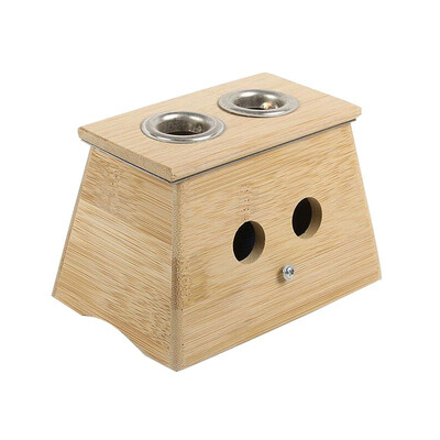 

Happy smile bamboo open double moxibustion moxibustion moxibustion device