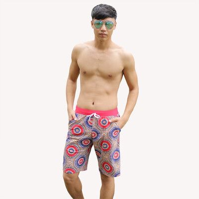 

Odd sea QIHAI 5508-4 men&39s beach flower shorts men&39s pants tide tide pants fast dry tide male beach pants XXXL code red