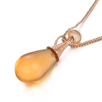 

Yoursfs Drift bottles Pendant Chain Necklace for women 18K gold plated best friend necklaces
