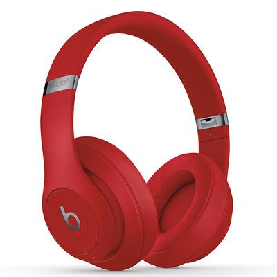 

Beats Studio3 Wireless Sound Recorder Wireless 3rd generation Bluetooth wireless noise canceling headphone Gaming Headset - Red with microphone MQD02PA A