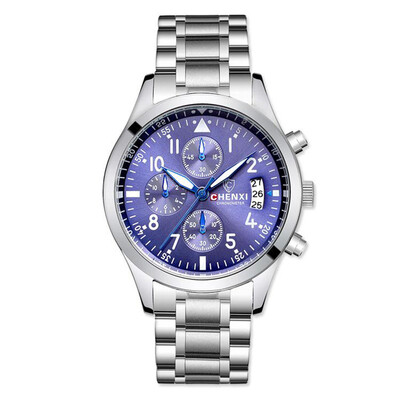 

CHENXI Men Business Dress Watches Quartz Watch Waterproof Wristwatches Calendar Clock Chronograph