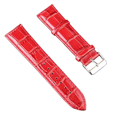 

ECSEM 22mm Leather Watch Strap for Xiaomi Huami Amazfit Smart Watch Replacement Wristband with Retro Style