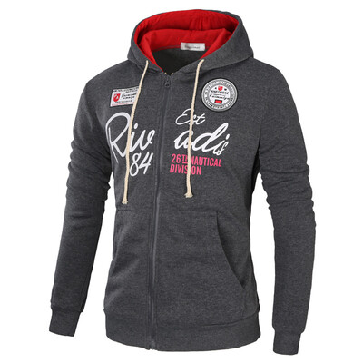 

Hoodies Men Letter Printing Sweatshirt Male Hoody Hip Hop Autumn Winter Zipper Hoodie Mens Pullover XXXL