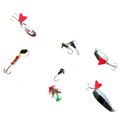 

Value 4 Pack 5 set of full set of sequins Road bait bait suit sequins set Luya bait set