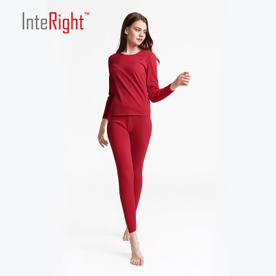 

Ms. INTERIGHT plus cashmere thickening woolen underwear red L