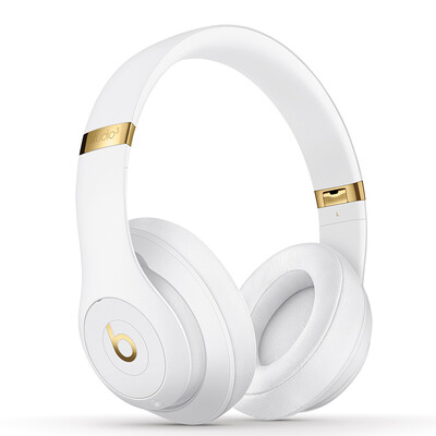 

Beats Studio3 Wireless Sound Recorder Wireless 3rd Generation Bluetooth Headset Wireless Headphones for Headphones - White Microphones MQ572PA A