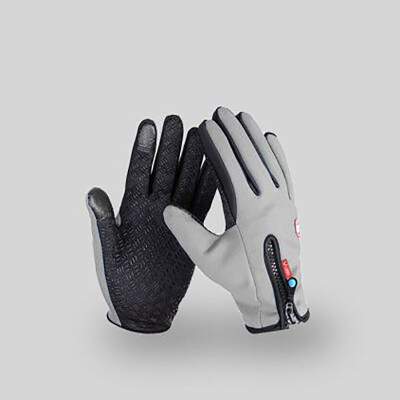 

Warm winter cycling gloves waterproof outdoors men and women long riding gloves