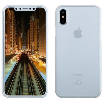 

Мо Миши (MOMAX) iPhoneX / 10 Apple, телефон оболочки Х / 10 случай телефона 5.8 дюймов мобильных телефонных аппаратов тонкий защитный рукав ПП материала прозрачный белый