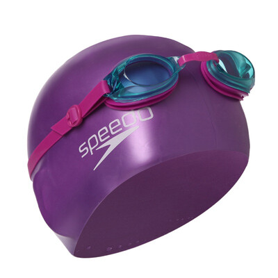 

Speedo children swimming goggle swimming cap Boys and girls swimming equipment