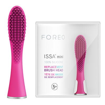 

FOREO electric toothbrush Esa mini silicone toothbrush head ISSA MINI strawberry color