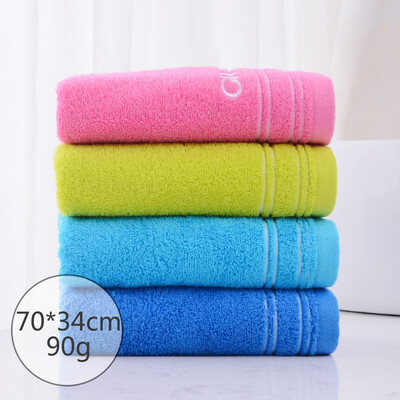

Cntomlv 4 Pcs grace Cotton towel shads washcloth soft Water absorbent adult cotton couples wash face towel