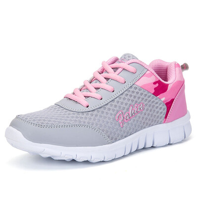 

Hot Sales 2017 New Femme Summer Zapato Women Breathable Mesh Zapatillas Shoes Women Network Soft Casual Shoes Wild Flats Casual