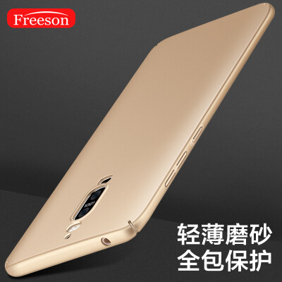 

Freeson Mate9 Pro Huawei телефона оболочка защитный рукав оболочка Выдерживает падение Mate9 Pro матовой кожи твердой оболочки чувствовать все включено серию Gold