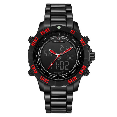 

Hot Selling Luxury Brand Men's Analog Lumious LED Digital Steel Quartz Sports Watches Men Army Military Watch Man Clock