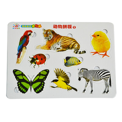 

阳光宝贝 拼一拼 动物拼板①
