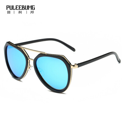 

Puleebumg new polarized sunglasses men and women couples models sunglasses tide driving mirror driver mirror travel P17052
