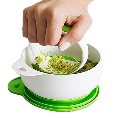 

Munchkin baby cutlery infant child food supplement bowl McKenzie newborn shatter-resistant cover food grinding bowl 44101