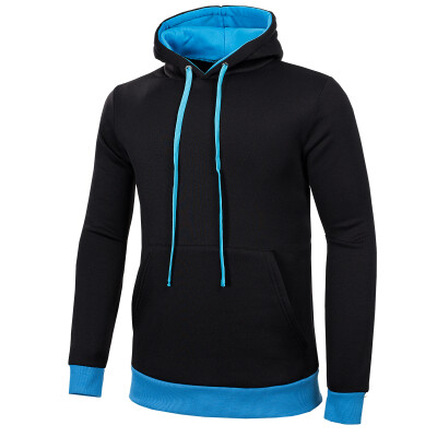 

Brand 2017 Hoodie Solid Color Simple Hoodies Men Fashion Tracksuit Male Sweatshirt Off White Hoody Mens Purpose Tour 3XL KYI