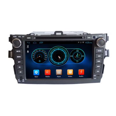 

Quad Core 1024600 Android wifi 8" In dash head unit car dvd player gps nav for corolla 2008-2011 16G Nand Flash