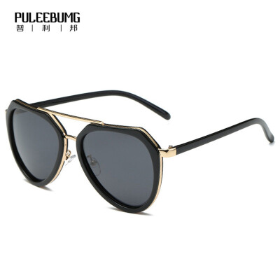 

Puleebumg new polarized sunglasses men and women couples models sunglasses tide driving mirror driver mirror travel P17052