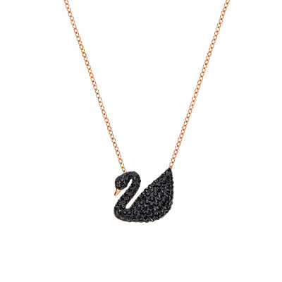 

SWAROVSKI Swarovski fashion black swan necklace female clavicle chain 5204134