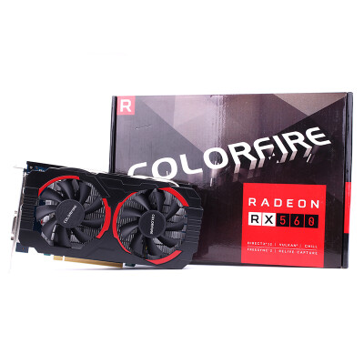 

Starfire (Colorfire) RX 560 defended a lizard 4G 1275MHz / 7000MHz 4G / 128bit GDDR5 PCI-E 3.0 graphics card