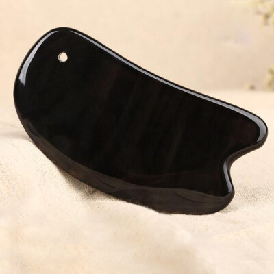 

Facial Skin Massager Gua sha Scrape Scrapping Plate Buffalo Horn Scraping Board 420893