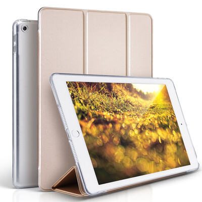 

VALK Apple ipad case 2017 new iPad7 tablet 97-inch 30 off transparent case protective case champagne gold