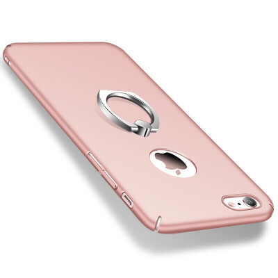 

Sanctuary (Sendio) Apple iPhone6 ​​/ 6s Plus mobile phone case protective shell protective sleeve matte anti-drop shell all-inclusive with a ring buckle bracket hard shell rose gold