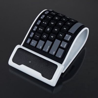 

новая гибкая силикон беспроводных Bluetooth клавиатуру для пк, ноутбука iPad mini