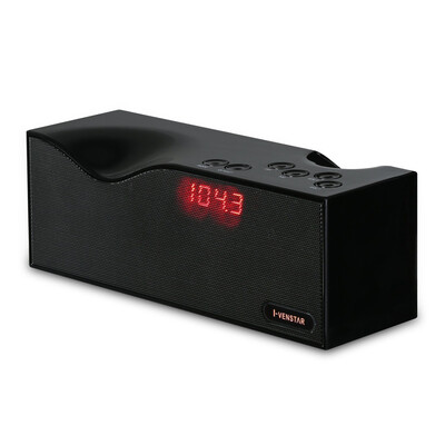 

VENSTAR S407 мини портативный блютуз колонка бас Усилить премия звук 7W НЧ-динамик со светодиодным дисплеем MIC FM-радио TF слот