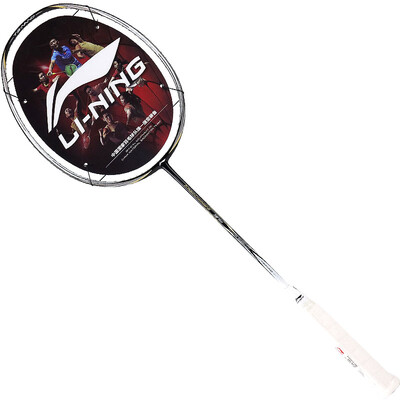 

Li Ning LI-NING Среднеуровневая наступательная углеродная энергия полимеризации ракетки бадминтон одиночный выстрел 9TD черный