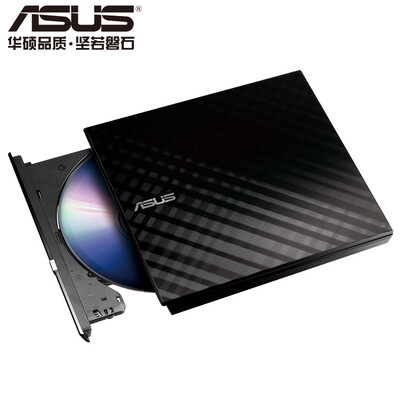 

ASUS 8x USB 20 External DVD Recorder Portable Optical Drive Black Compatible with AppleSDRW-08D2S-U