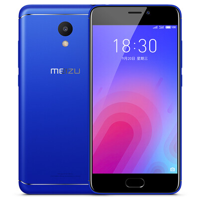 

Meizu очарование синий 6 полная версия Netcom общественности 2GB + 16GB синий молнии 4G Mobile Unicom Telecom мобильный телефон дв